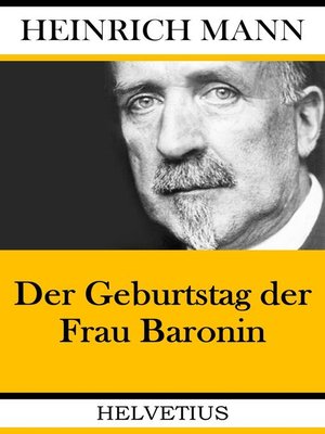 cover image of Der Geburtstag der Frau Baronin